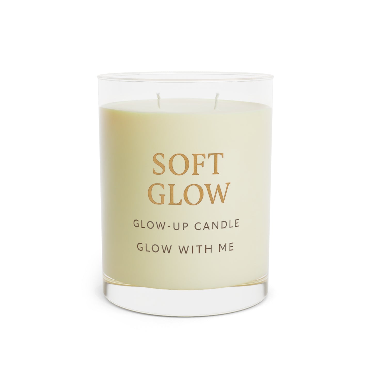 Soft Glow Scented Candle - Full Glass, 11oz