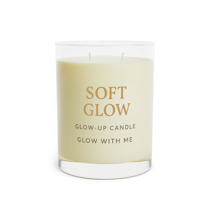 Soft Glow Scented Candle - Full Glass, 11oz