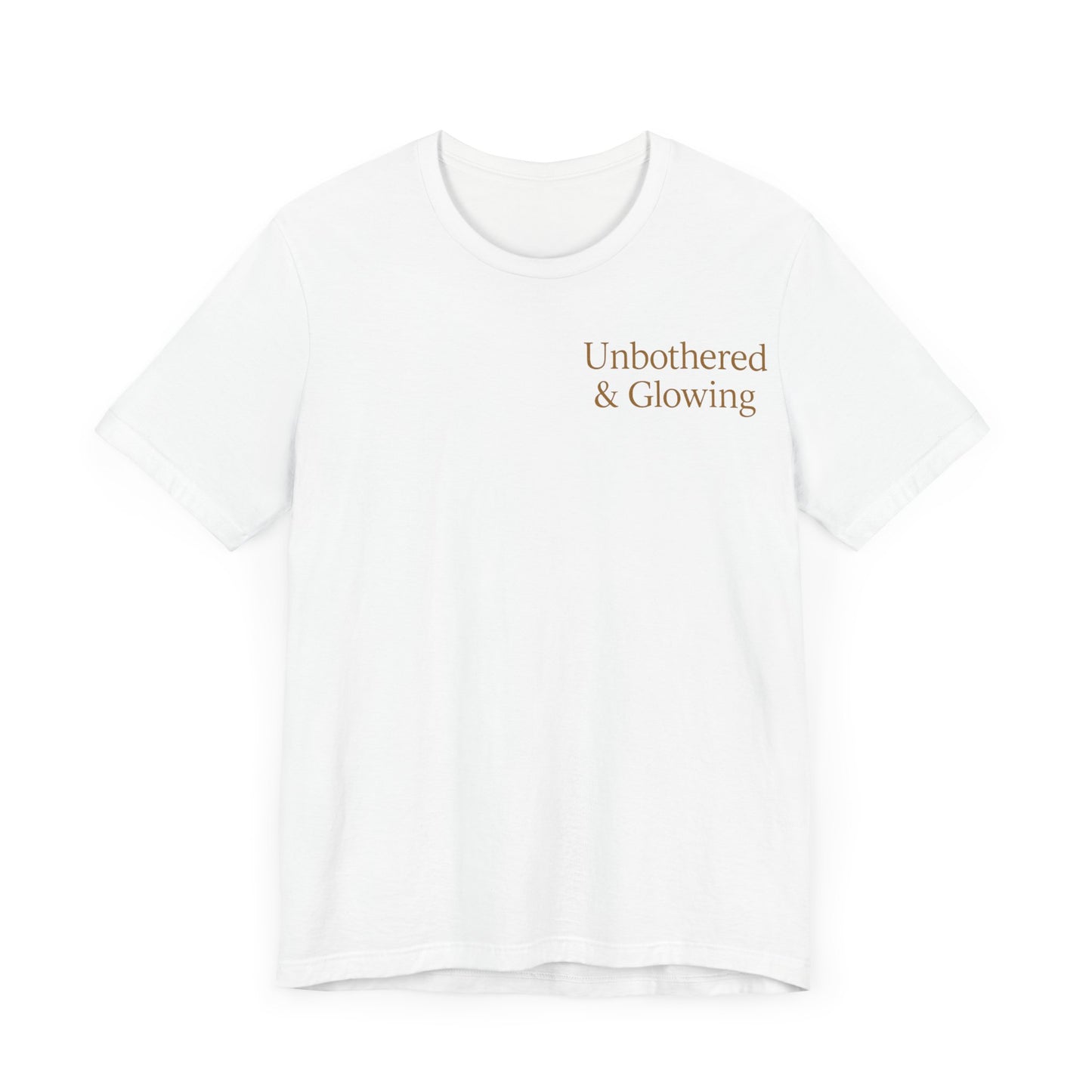 Unbothered Unisex Jersey Short Sleeve Tee