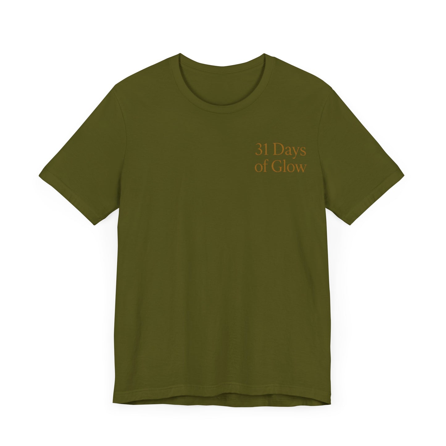 31 Days Unisex Jersey Short Sleeve Tee