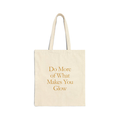 Do More Cotton Canvas Tote Bag