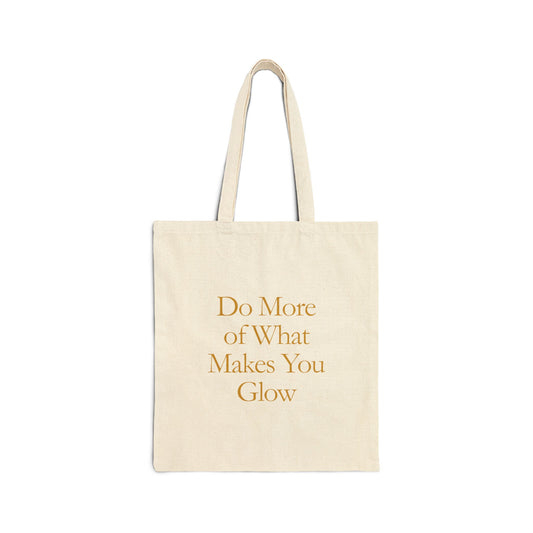 Do More Cotton Canvas Tote Bag
